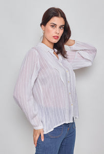 White Florence Button Up Shirt