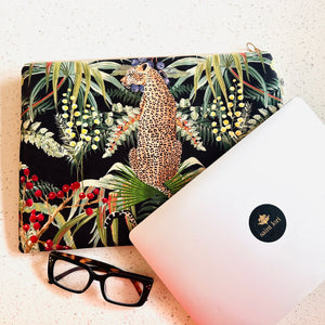 Velvet Leopard Laptop Case