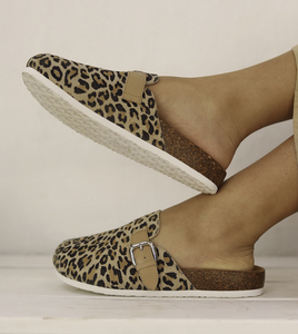 Nahla Cow Leopard Shoe