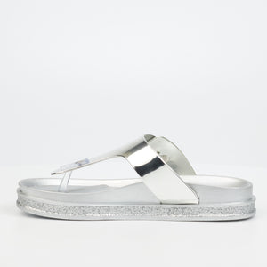Silver Tropica 1 Toe Sandal