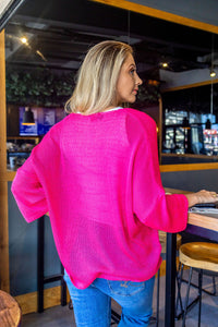 Pink Light Weight Jersey Knit