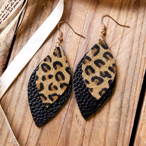 Small Leopard Earrings