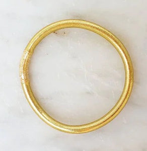 Gold Buddhist foil Bracelet