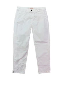 White Chino Cotton Pants