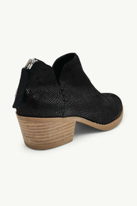 Black Snake Leather Yara Boot